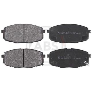 Stabdžių trinkelių rinkinys, diskinis stabdys A.B.S. 37442