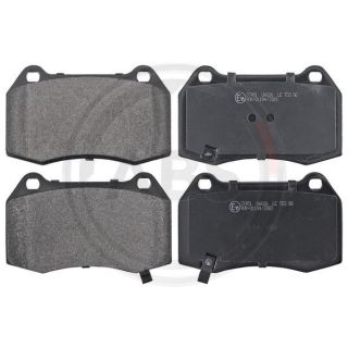 Stabdžių trinkelių rinkinys, diskinis stabdys A.B.S. 37451