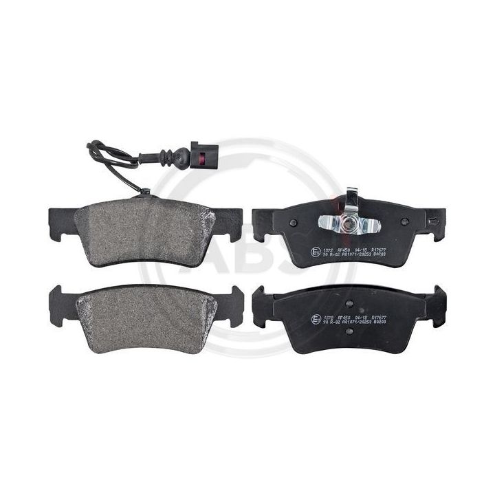 Stabdžių trinkelių rinkinys, diskinis stabdys A.B.S. 37494