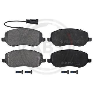 Stabdžių trinkelių rinkinys, diskinis stabdys A.B.S. 37495