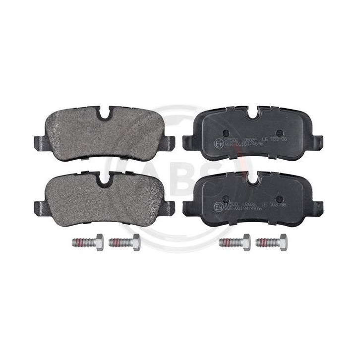 Stabdžių trinkelių rinkinys, diskinis stabdys A.B.S. 37500