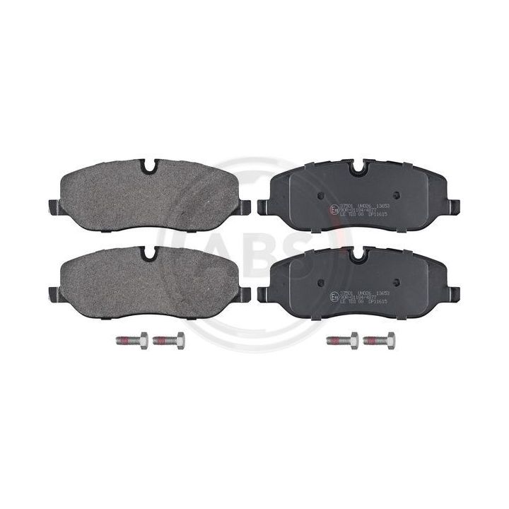 Stabdžių trinkelių rinkinys, diskinis stabdys A.B.S. 37501