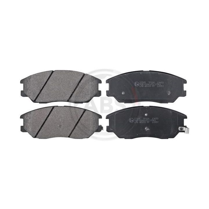 Stabdžių trinkelių rinkinys, diskinis stabdys A.B.S. 37505