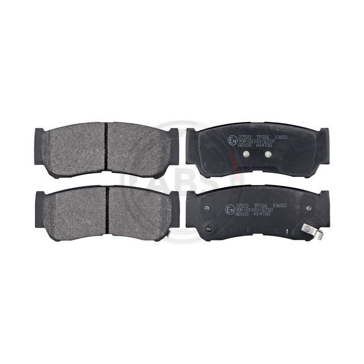 Stabdžių trinkelių rinkinys, diskinis stabdys A.B.S. 37523