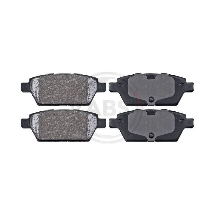 Stabdžių trinkelių rinkinys, diskinis stabdys A.B.S. 37528