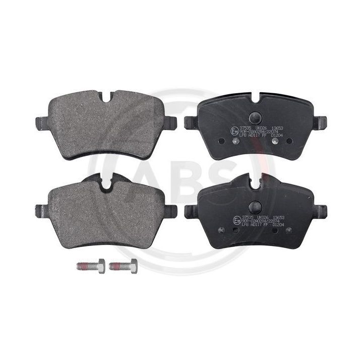 Stabdžių trinkelių rinkinys, diskinis stabdys A.B.S. 37535