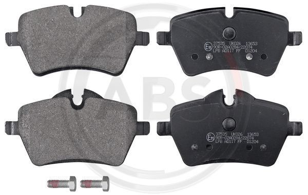 Stabdžių trinkelių rinkinys, diskinis stabdys A.B.S. 37535