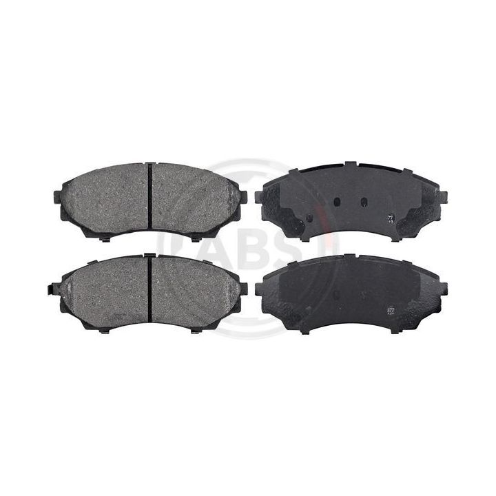 Stabdžių trinkelių rinkinys, diskinis stabdys A.B.S. 37540