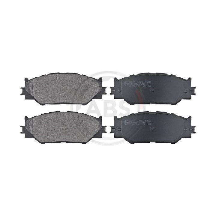 Stabdžių trinkelių rinkinys, diskinis stabdys A.B.S. 37547