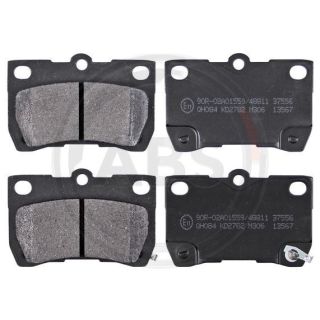 Stabdžių trinkelių rinkinys, diskinis stabdys A.B.S. 37556