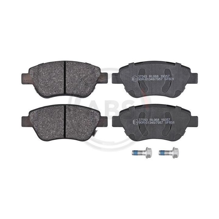 Stabdžių trinkelių rinkinys, diskinis stabdys A.B.S. 37563