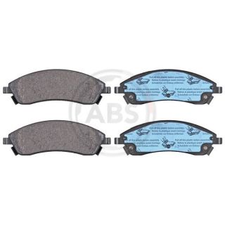 Stabdžių trinkelių rinkinys, diskinis stabdys A.B.S. 37570