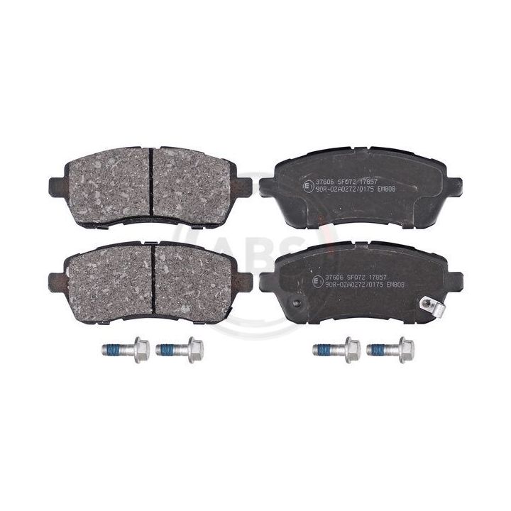 Stabdžių trinkelių rinkinys, diskinis stabdys A.B.S. 37606