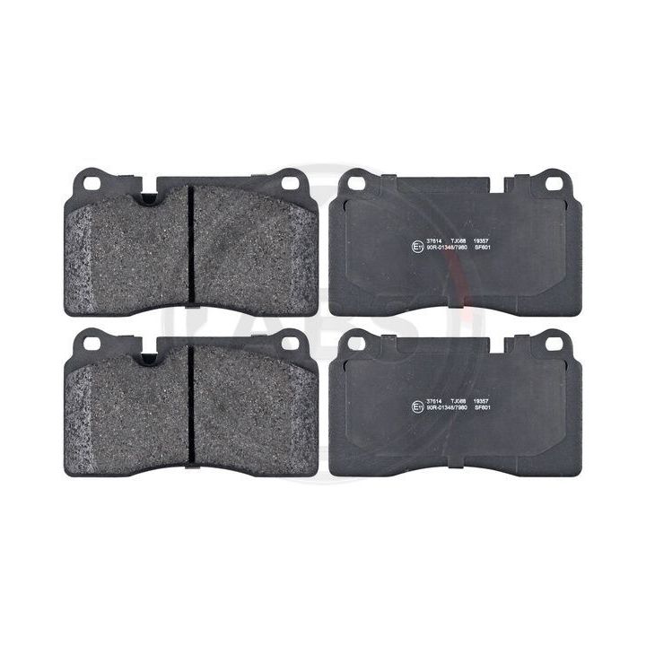 Stabdžių trinkelių rinkinys, diskinis stabdys A.B.S. 37614