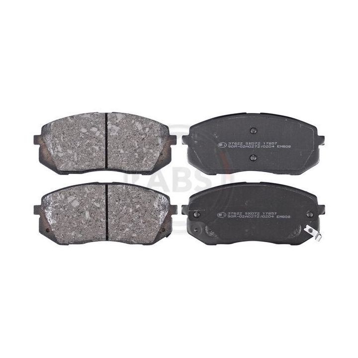 Stabdžių trinkelių rinkinys, diskinis stabdys A.B.S. 37622