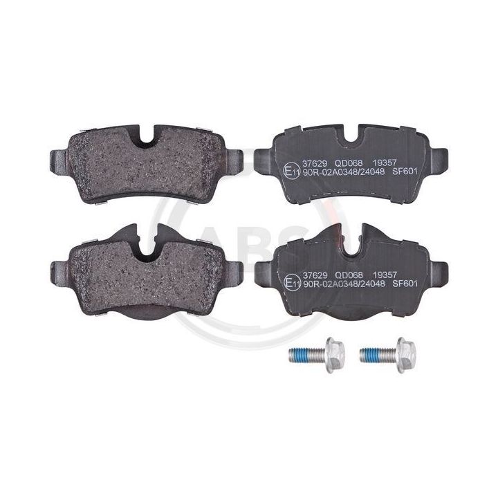 Stabdžių trinkelių rinkinys, diskinis stabdys A.B.S. 37629