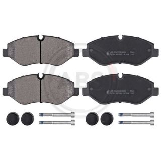 Stabdžių trinkelių rinkinys, diskinis stabdys A.B.S. 37633