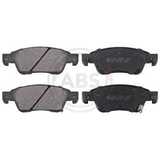 Stabdžių trinkelių rinkinys, diskinis stabdys A.B.S. 37636