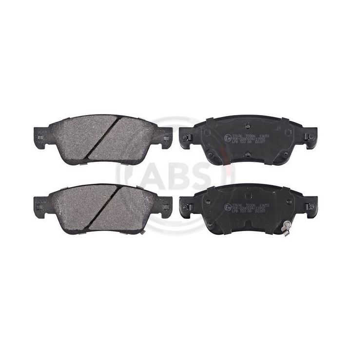 Stabdžių trinkelių rinkinys, diskinis stabdys A.B.S. 37636