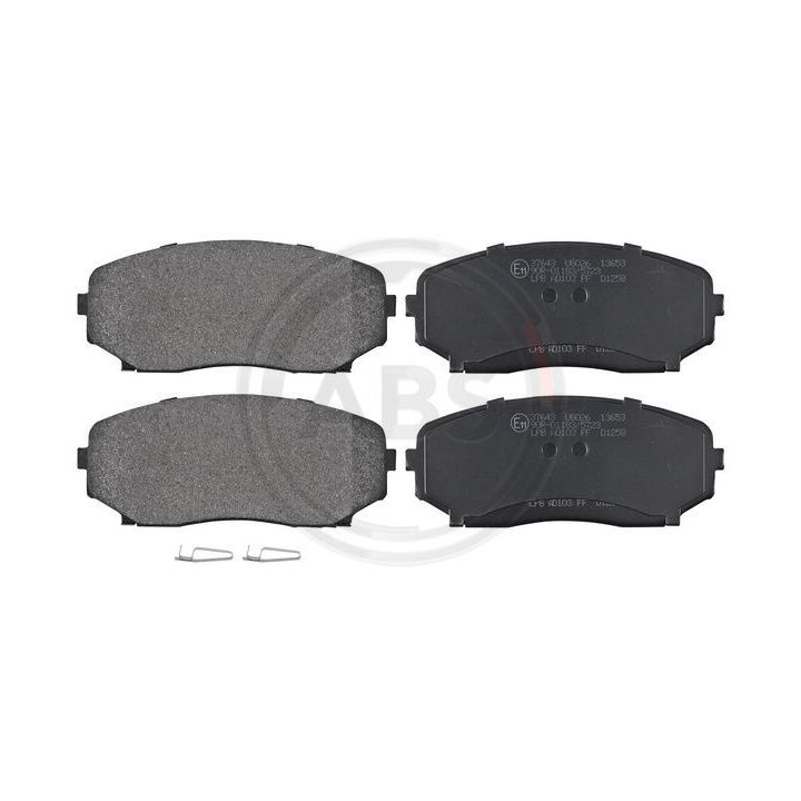 Stabdžių trinkelių rinkinys, diskinis stabdys A.B.S. 37643