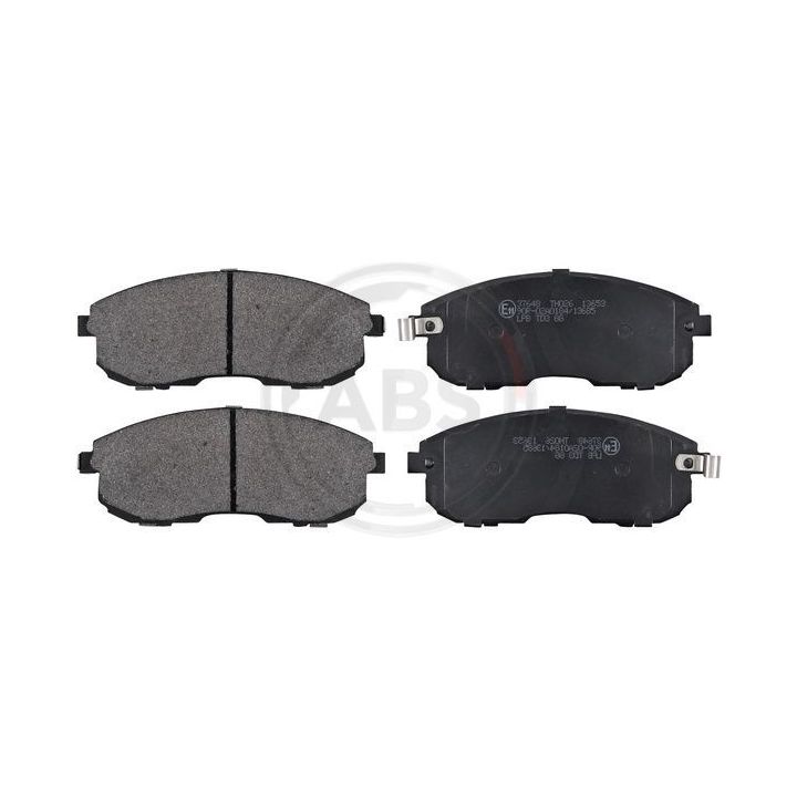 Stabdžių trinkelių rinkinys, diskinis stabdys A.B.S. 37648