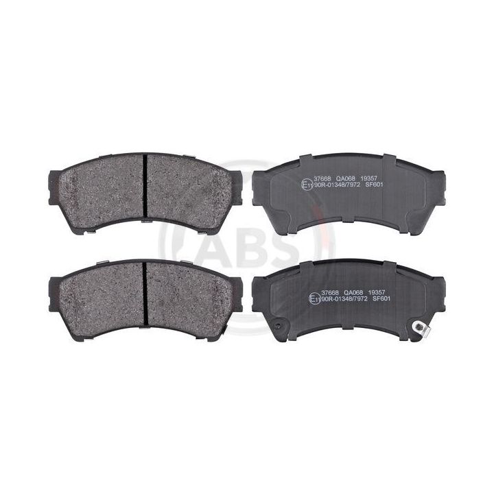 Stabdžių trinkelių rinkinys, diskinis stabdys A.B.S. 37668