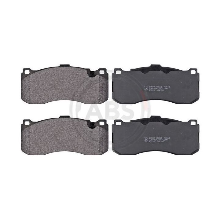 Stabdžių trinkelių rinkinys, diskinis stabdys A.B.S. 37689