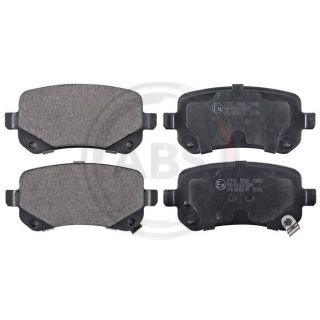 Stabdžių trinkelių rinkinys, diskinis stabdys A.B.S. 37733