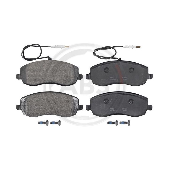 Stabdžių trinkelių rinkinys, diskinis stabdys A.B.S. 37734