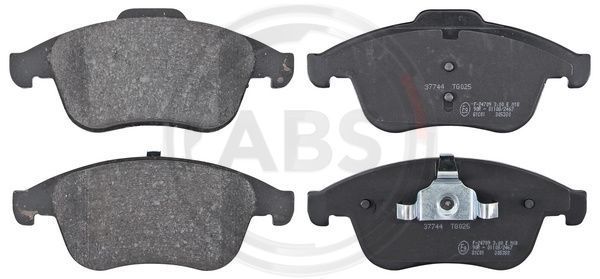 Stabdžių trinkelių rinkinys, diskinis stabdys A.B.S. 37744