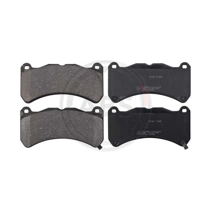 Stabdžių trinkelių rinkinys, diskinis stabdys A.B.S. 37746