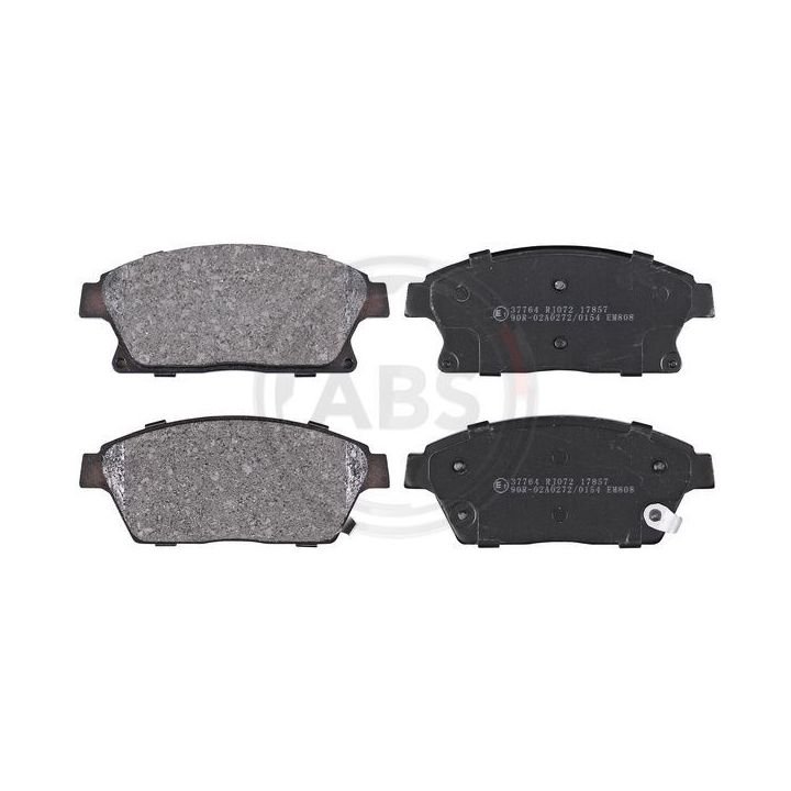 Stabdžių trinkelių rinkinys, diskinis stabdys A.B.S. 37764