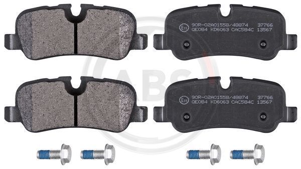 Stabdžių trinkelių rinkinys, diskinis stabdys A.B.S. 37766