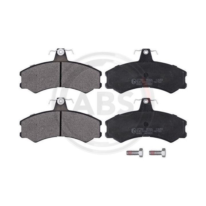 Stabdžių trinkelių rinkinys, diskinis stabdys A.B.S. 37780