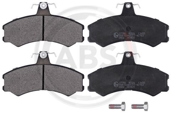 Stabdžių trinkelių rinkinys, diskinis stabdys A.B.S. 37780