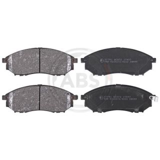 Stabdžių trinkelių rinkinys, diskinis stabdys A.B.S. 37791