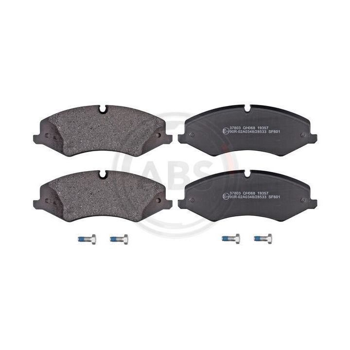 Stabdžių trinkelių rinkinys, diskinis stabdys A.B.S. 37803