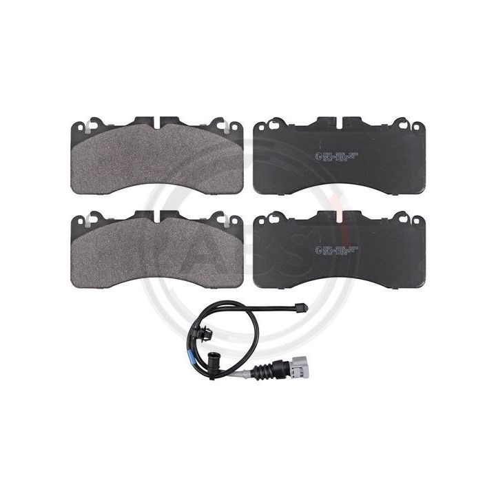 Stabdžių trinkelių rinkinys, diskinis stabdys A.B.S. 37831