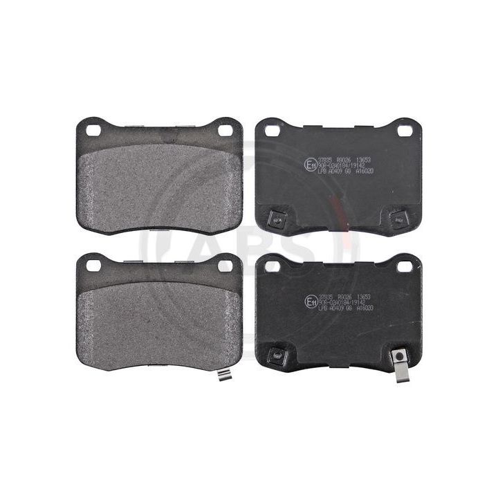 Stabdžių trinkelių rinkinys, diskinis stabdys A.B.S. 37835