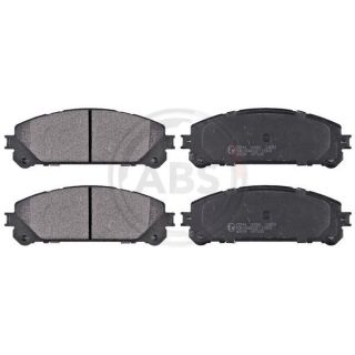 Stabdžių trinkelių rinkinys, diskinis stabdys A.B.S. 37844