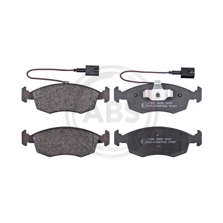 Stabdžių trinkelių rinkinys, diskinis stabdys A.B.S. 37865