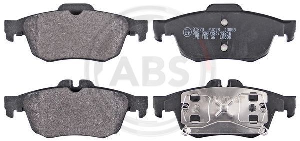 Stabdžių trinkelių rinkinys, diskinis stabdys A.B.S. 37870