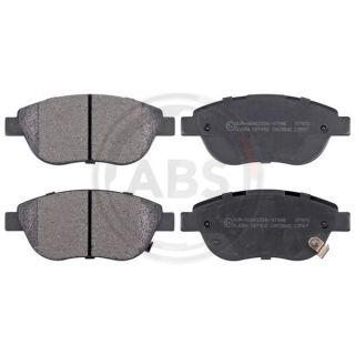 Stabdžių trinkelių rinkinys, diskinis stabdys A.B.S. 37970