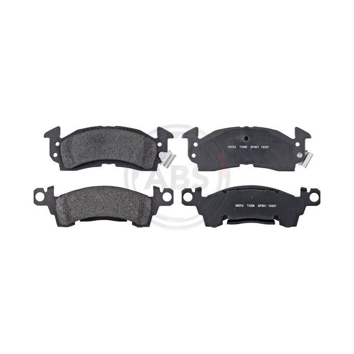 Stabdžių trinkelių rinkinys, diskinis stabdys A.B.S. 38052