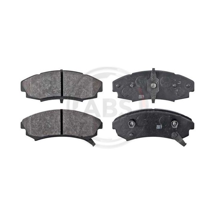 Stabdžių trinkelių rinkinys, diskinis stabdys A.B.S. 38315