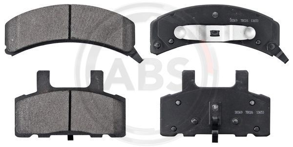 Stabdžių trinkelių rinkinys, diskinis stabdys A.B.S. 38369