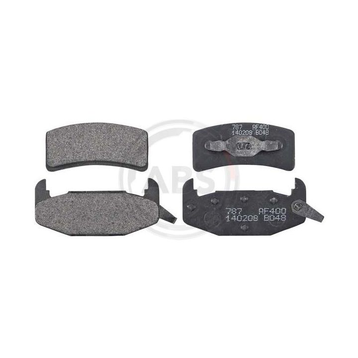 Stabdžių trinkelių rinkinys, diskinis stabdys A.B.S. 38377