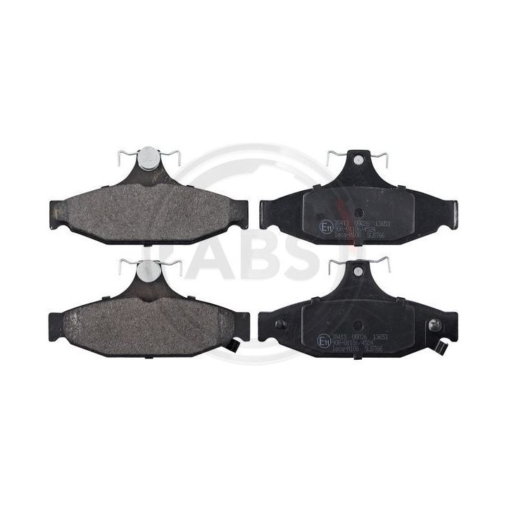 Stabdžių trinkelių rinkinys, diskinis stabdys A.B.S. 38413