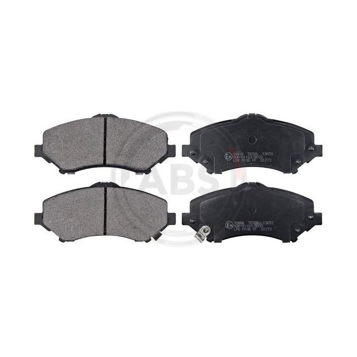 Stabdžių trinkelių rinkinys, diskinis stabdys A.B.S. 38418