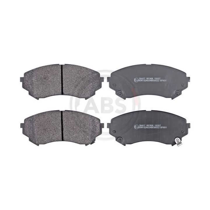 Stabdžių trinkelių rinkinys, diskinis stabdys A.B.S. 38427